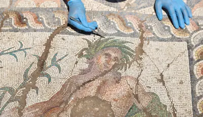 Aspendos'ta gün yüzüne çıkarılmıştı. Anadolu'da örneğine az rastlanıyor