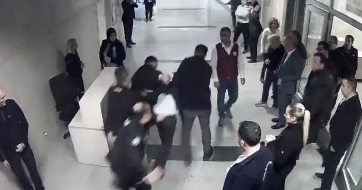 Savcı, Bölge Adliye Mahkemesi'nde kadın hakimi vurmuştu; olayın ardından yaşananlar kamerada