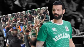 Göksenin Köksal'ın maç sonu hareketi olay oldu, Galatasaray'a gönderme yaptı