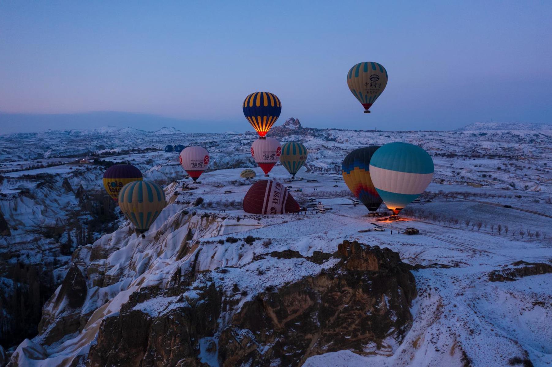 Lonely Planet seçti: Avrupa'da kışın en iyi adresi Kapadokya
