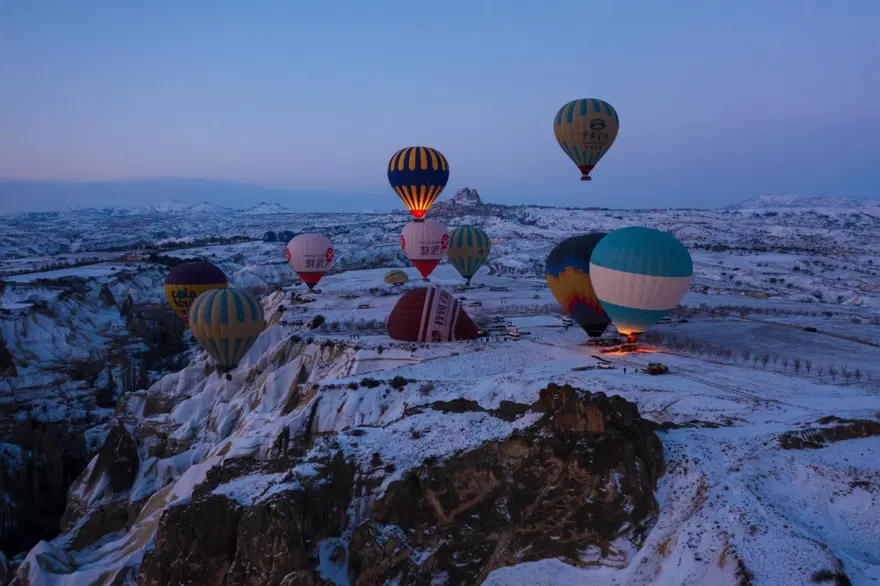 Lonely Planet seçti: Avrupa'da kışın en iyi adresi Kapadokya Lonely Planet seçti: Avrupa'da kışın en iyi adresi Kapadokya