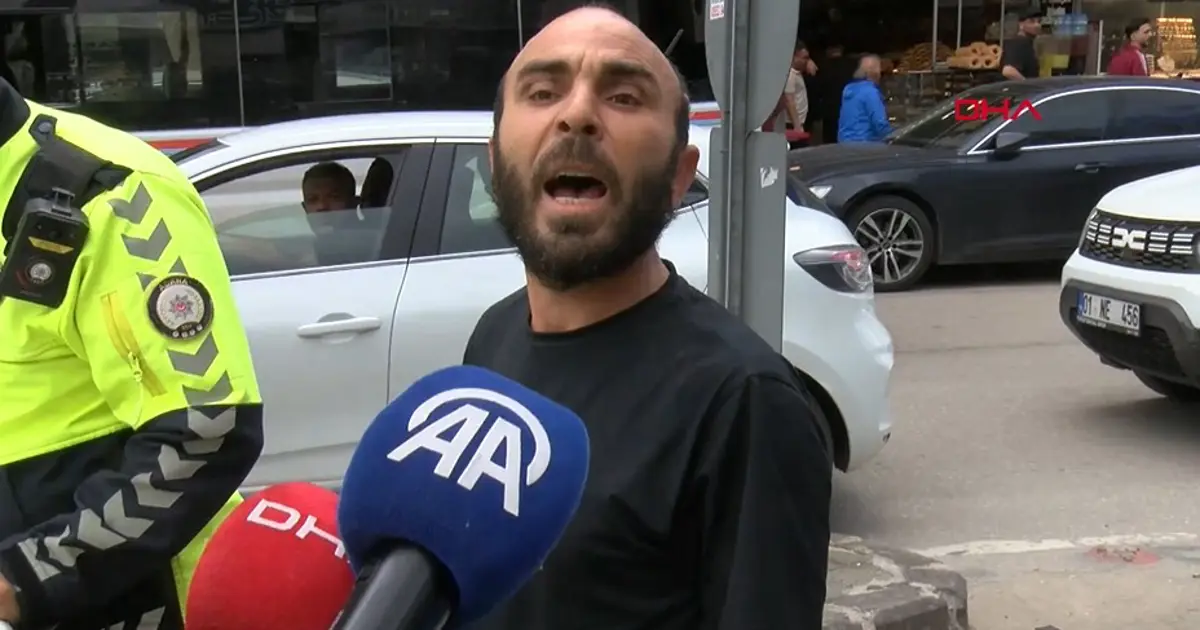 Trafikte ceza kesildi, gazetecilere hakaret etti