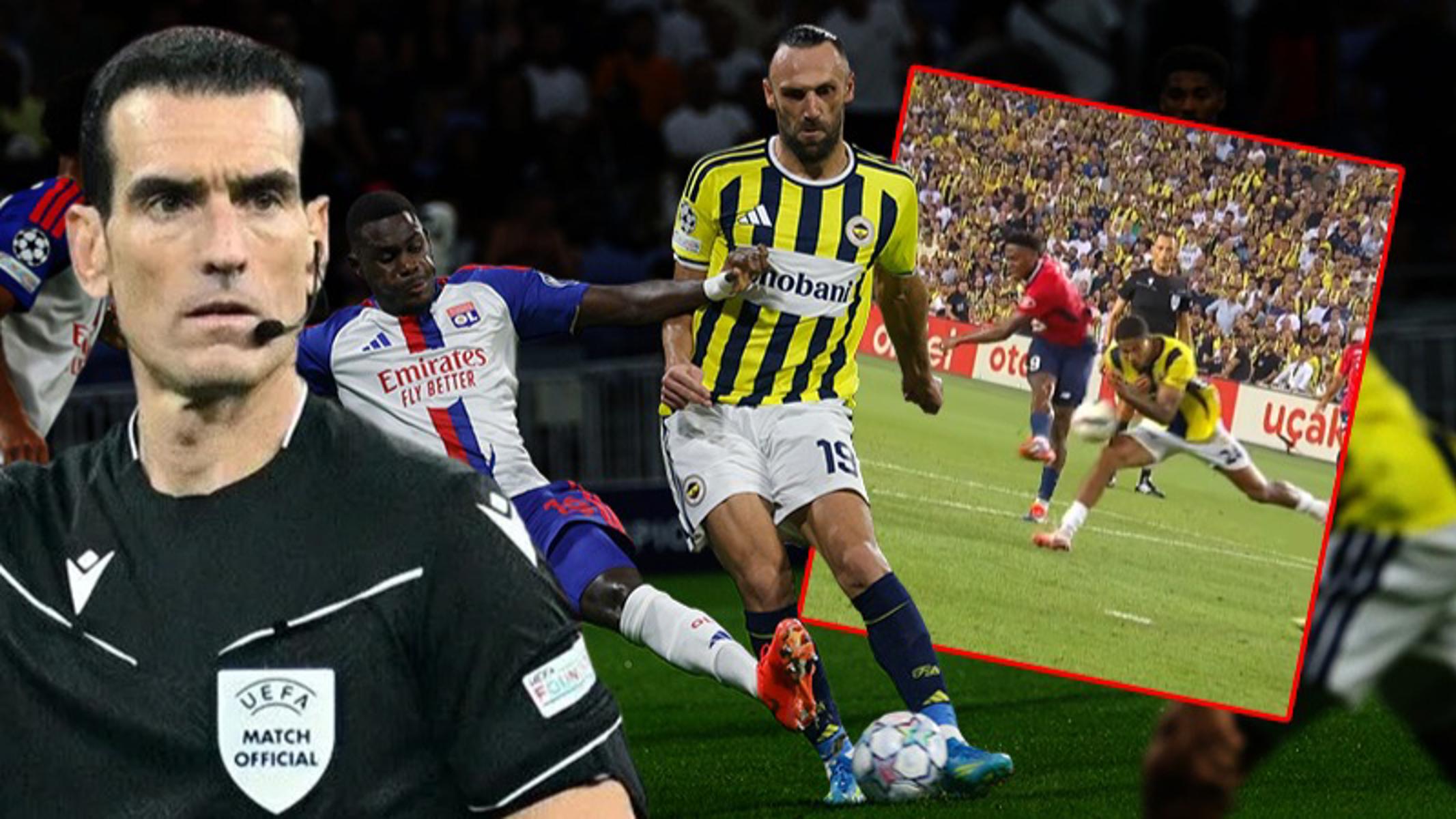 Benzer pozisyon, aynı hakem, farklı karar. Fenerbahçe'nin penaltı pozisyonundaki gerçek ortaya çıktı