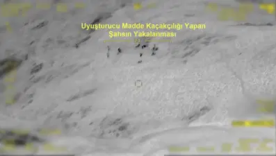 Hakkari'de İHA destekli operasyon. 253 kilo esrar ele geçirildi