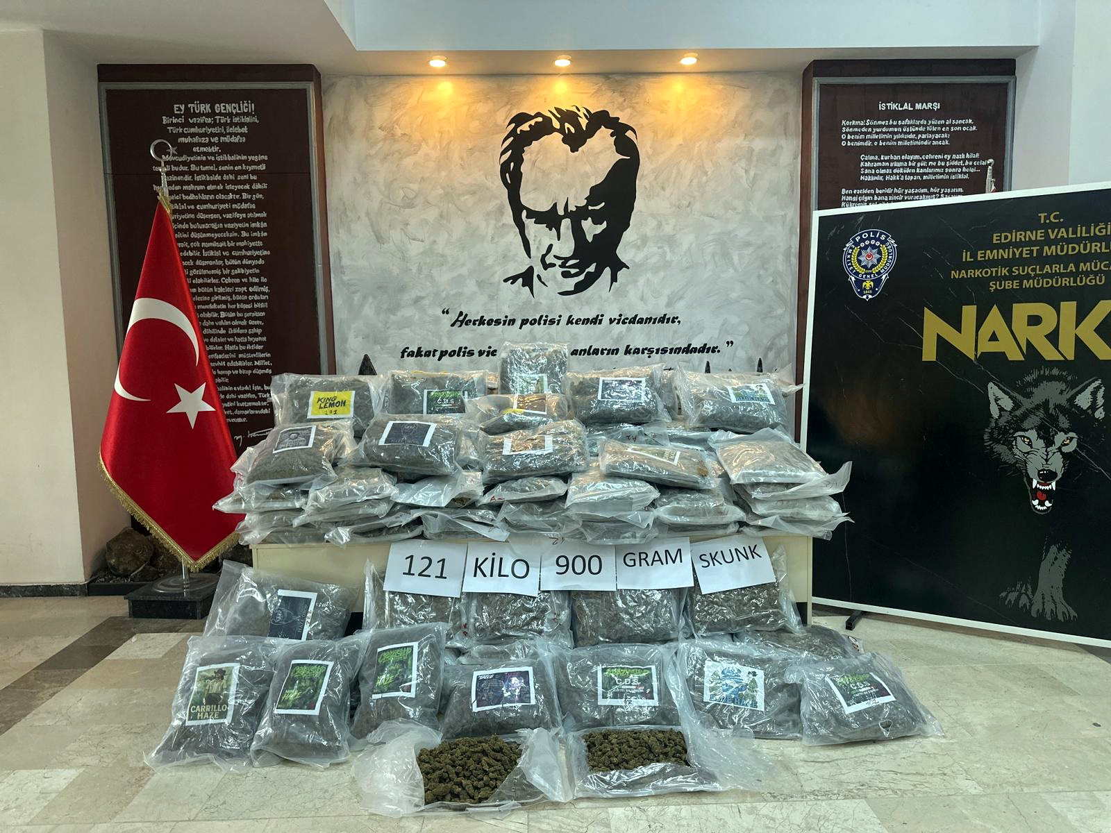 Hamzabeyli Sınır Kapısı'nda uyuşturucu operasyonu