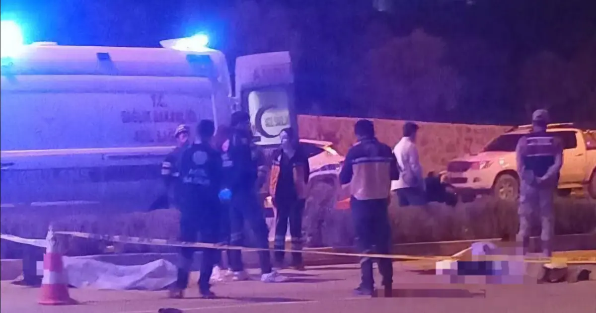 Devrilen motosikletteki 2 çocuk hayatını kaybetti