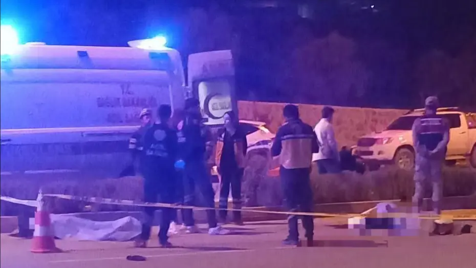 Devrilen motosikletteki 2 çocuk hayatını kaybetti