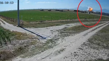 Niğde'deki havai fişek fabrikasındaki patlama kamerada