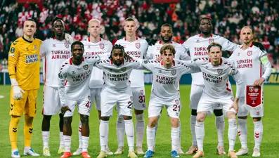 Samsunspor tarih yazmaya devam ediyor, Konferans Ligi'nde son 16'ya kaldı