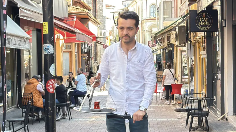 Bartın'ın jet çaycısı: Günde 25 bin adım ayınca çareyi böyle buldu