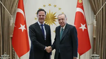 NATO Genel Sekreteri Rutte ziyaret için Ankara'da