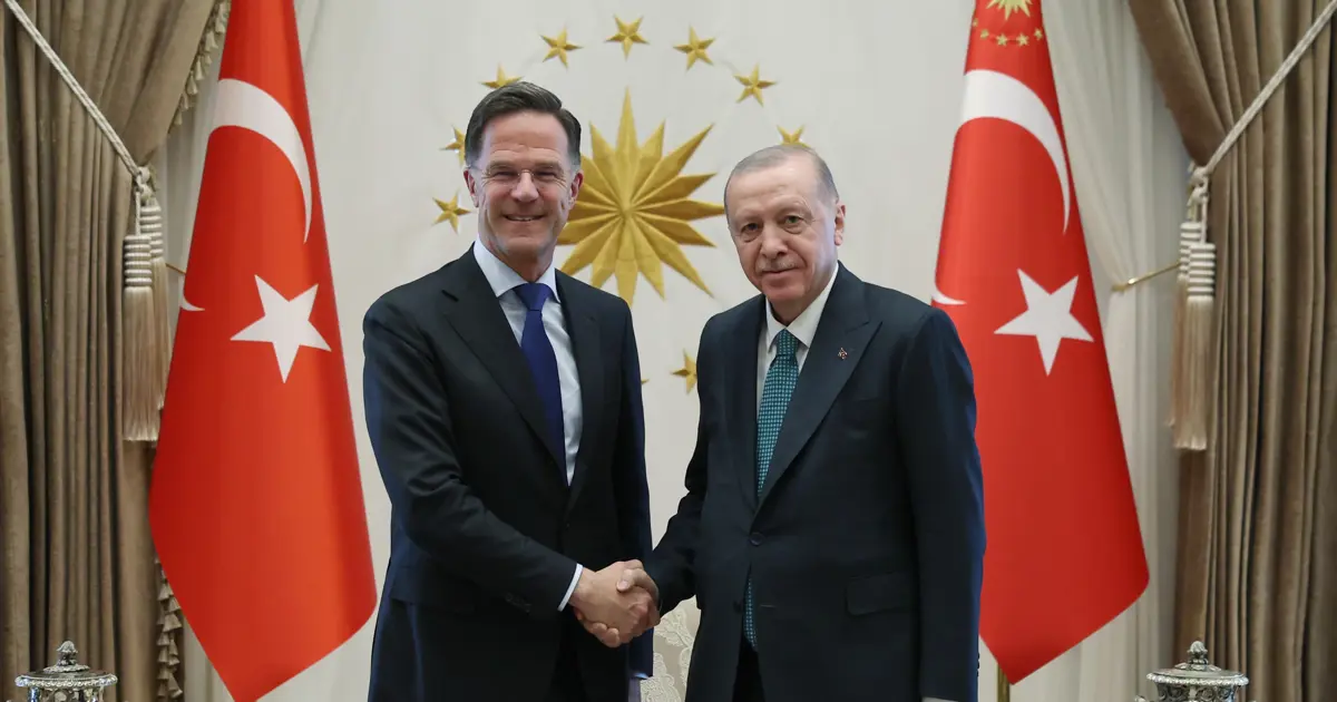 NATO Genel Sekreteri Rutte ziyaret için Ankara'da
