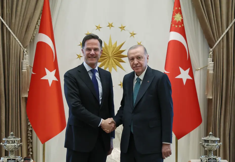 NATO Genel Sekreteri Rutte ziyaret için Ankara'da