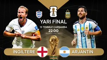 Messi mi, Kane mi? İngiltere ve Arjantin yarı finalde karşı karşıya