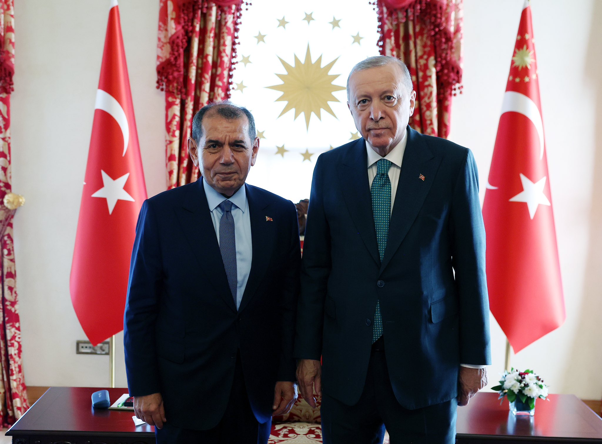 Cumhurbaşkanı Erdoğan kulüp başkanlarıyla görüştü