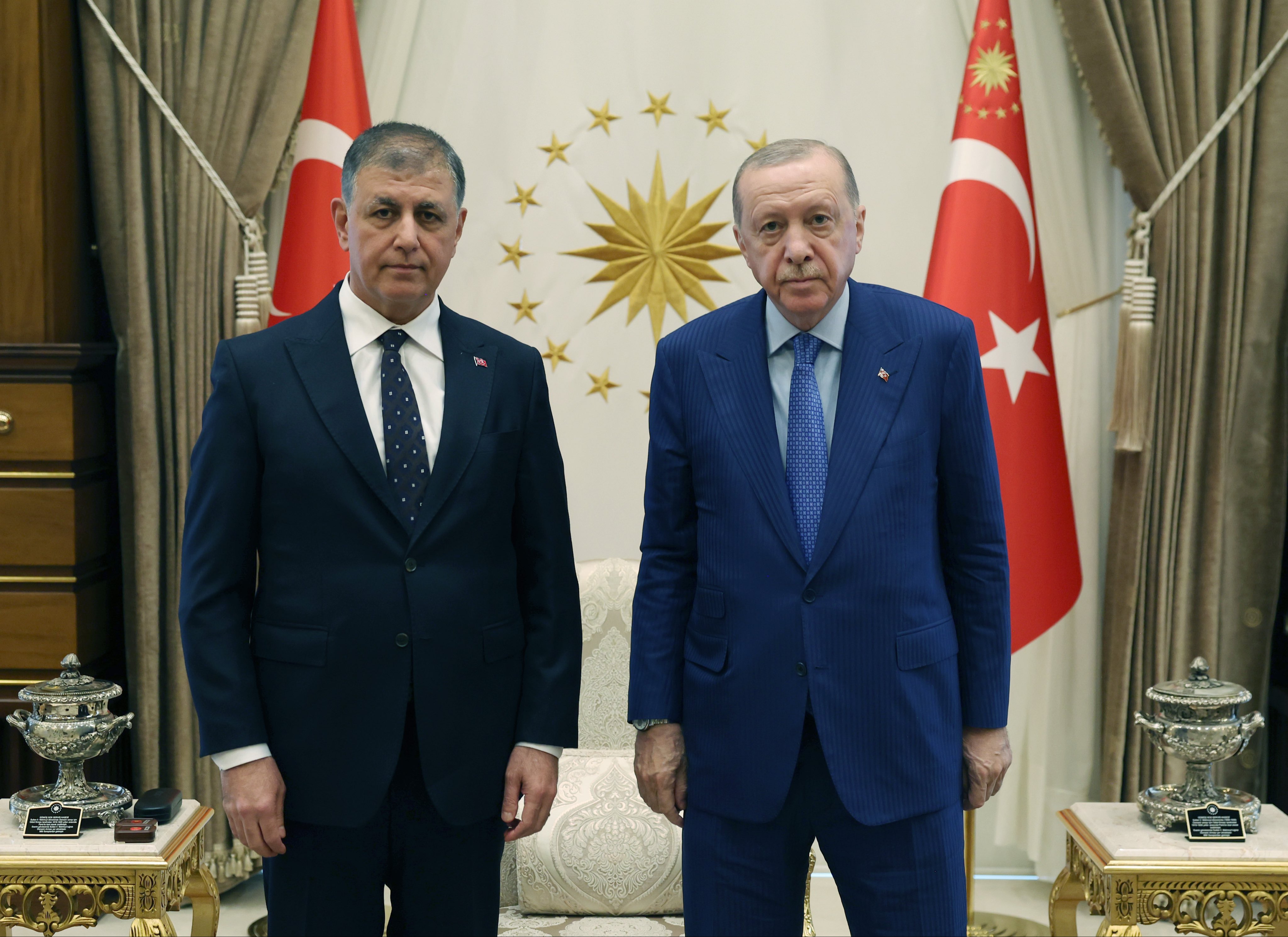 Cumhurbaşkanı Erdoğan, İzmir Büyükşehir Belediye Başkanı Cemil Tugay'ı kabul etti