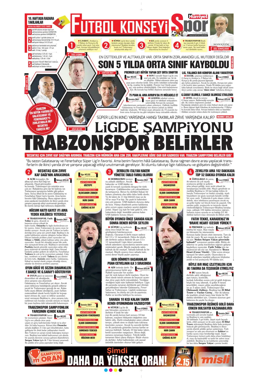 "Lemina'nın veliahtı Dennis" (17 Aralık 2025 spor manşetleri) 9