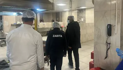 Hakkari'de yurt yemekhanesi denetimden geçti 