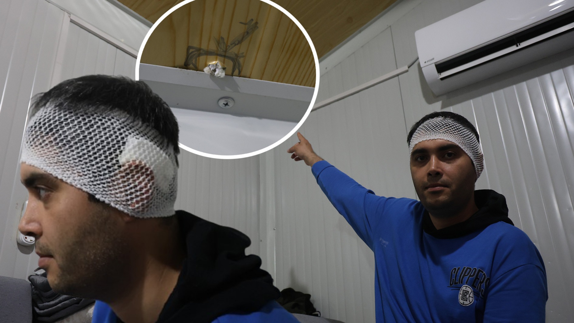 Yatağında uyurken ölüyordu! Kafasına yorgun mermi isabet etti