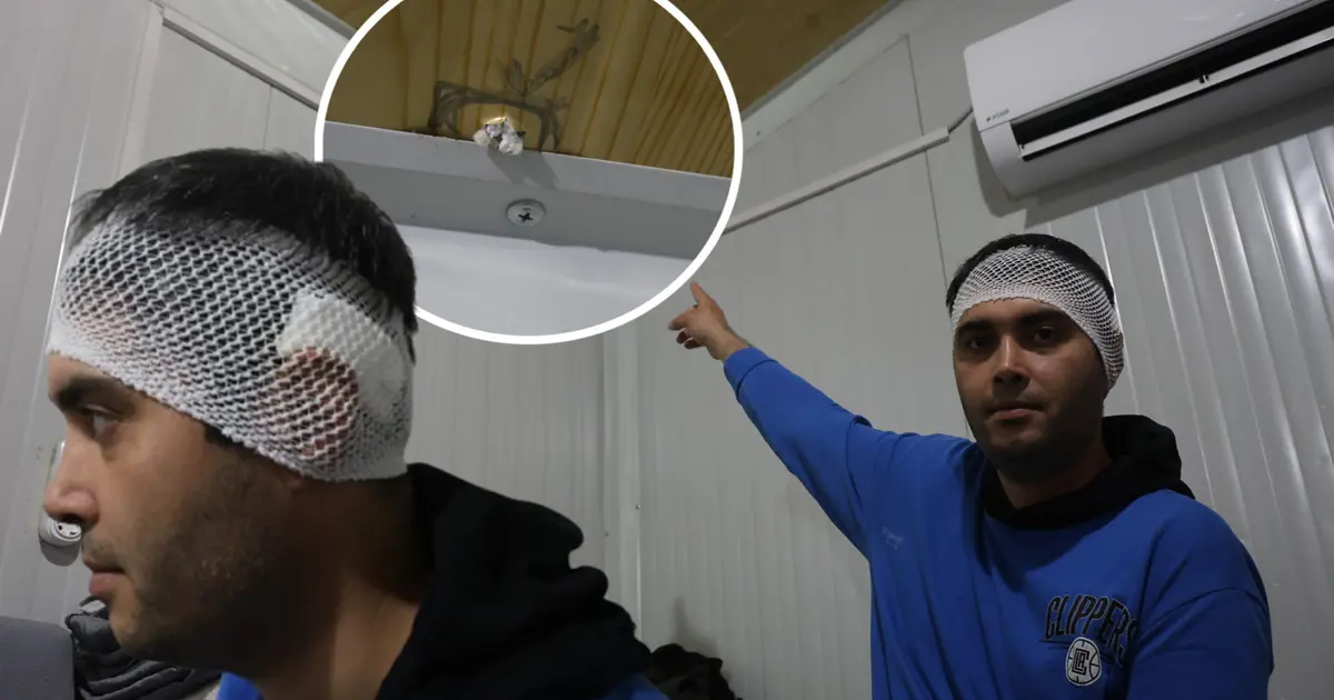 Yatağında uyurken ölüyordu! Kafasına yorgun mermi isabet etti