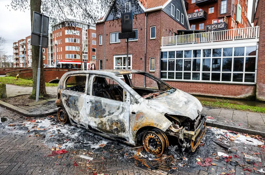 Hollanda'da yeni yıla 