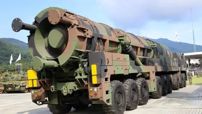 Güney Kore, "bugüne kadarki en güçlü" füzesini cepheye gönderdi. "Canavar füze"