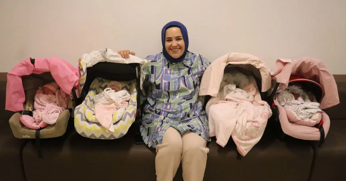 İkinci çocuk isterken, dördüzleri oldu: "Şaşkınız"