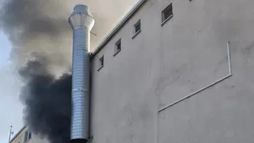 Bursa'da fabrika yangını