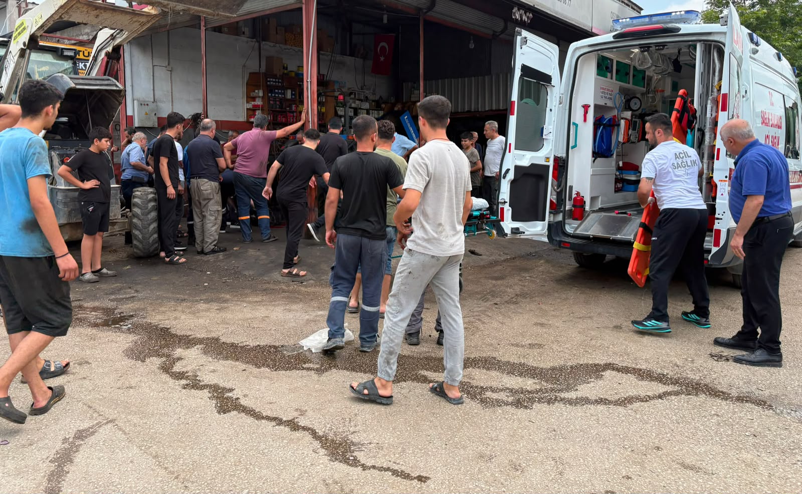 Tamirhanede facia. Stajyer öğrenci hayatını kaybetti