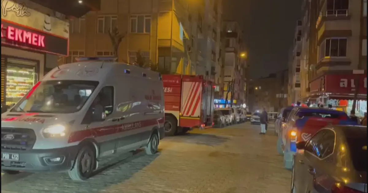 Güngören'de 6 katlı binada patlama