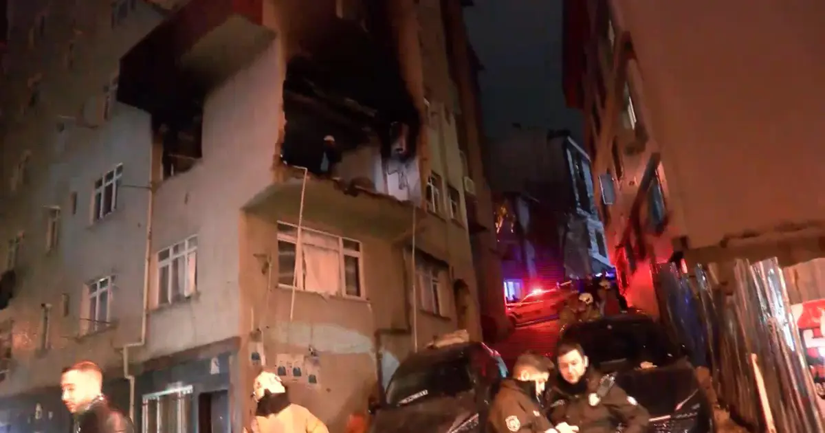 İstanbul'da doğalgaz patlaması: 1 yaralı