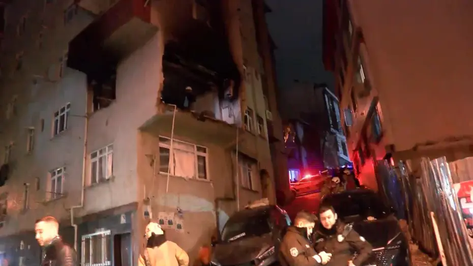 İstanbul'da doğalgaz patlaması: 1 yaralı