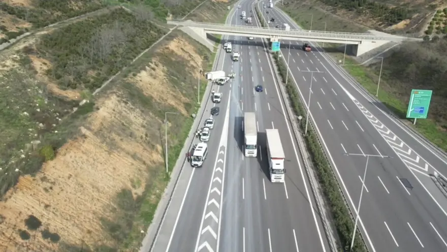 Kuzey Marmara Otoyolu'nda zincirleme kaza 2