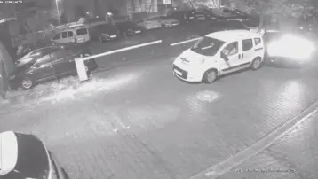 Pendik'te alkollü sürücü dehşeti. 2 kişiye ve 7 araca çarptı