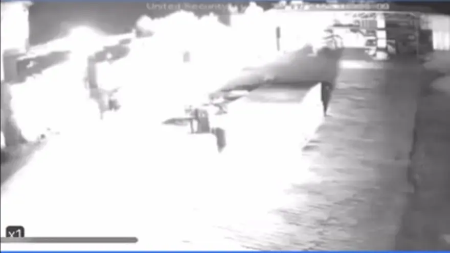 İŞ YERİNE PATLAYICI ATIP KAÇTI 3