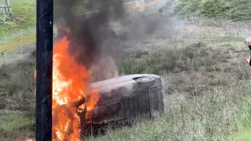 Kuzey Marmara Otoyolu'nda kaza