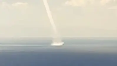 Marmara Denizi açıklarında hortum