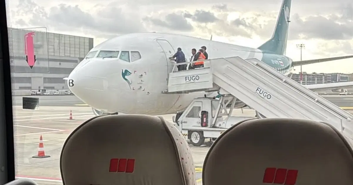 İstanbul Havalimanı’nda uçağa haciz geldi