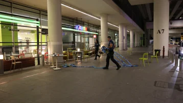 İzmir'de havalimanı karıştı, 4 polis yaralandı