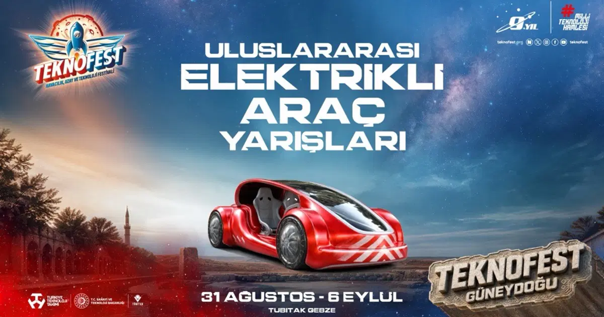 TEKNOFEST Uluslararası Elektrikli Araç Yarışları’nda elektrikli ve hidrojenli araçlar piste çıkıyor