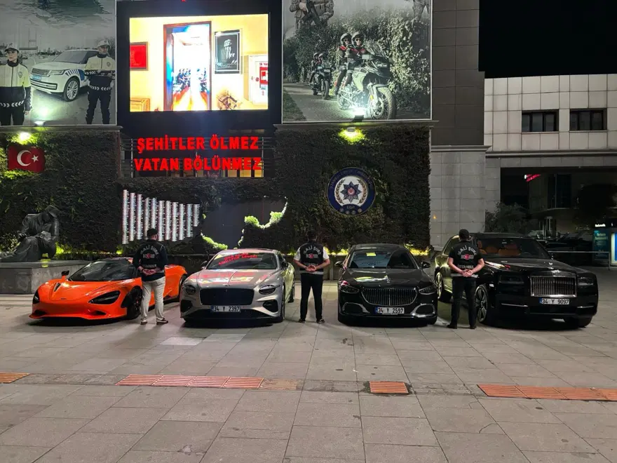 LÜKS ARAÇLARINA EL KONULDU 5