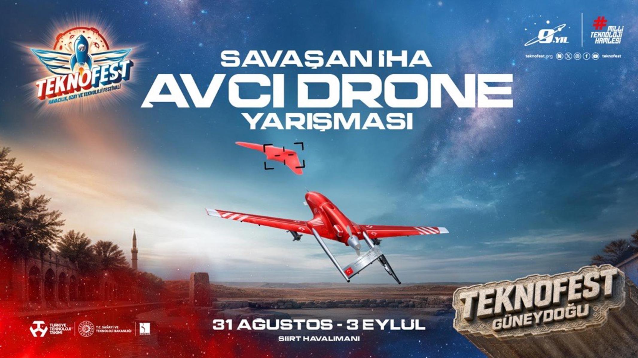 Savaşan İHA Avcı Drone Yarışması'nda final heyecanı Siirt'te