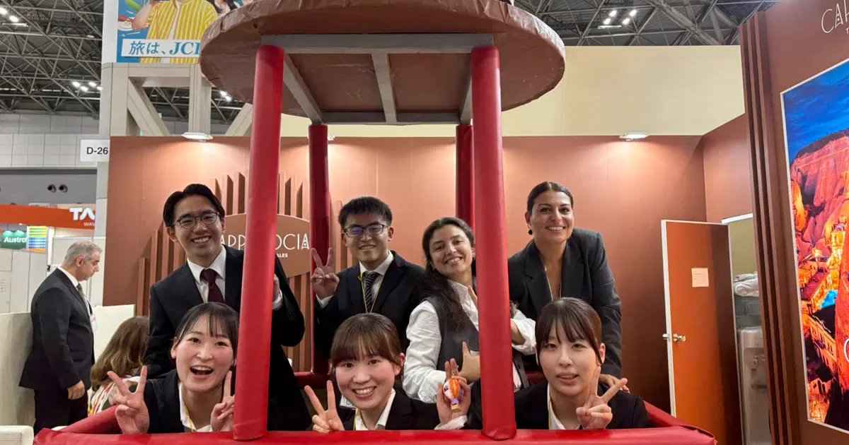 Kapadokya Japonya’da tanıtıldı. Japonya Turizm Fuarı'nda büyük ilgi gördü