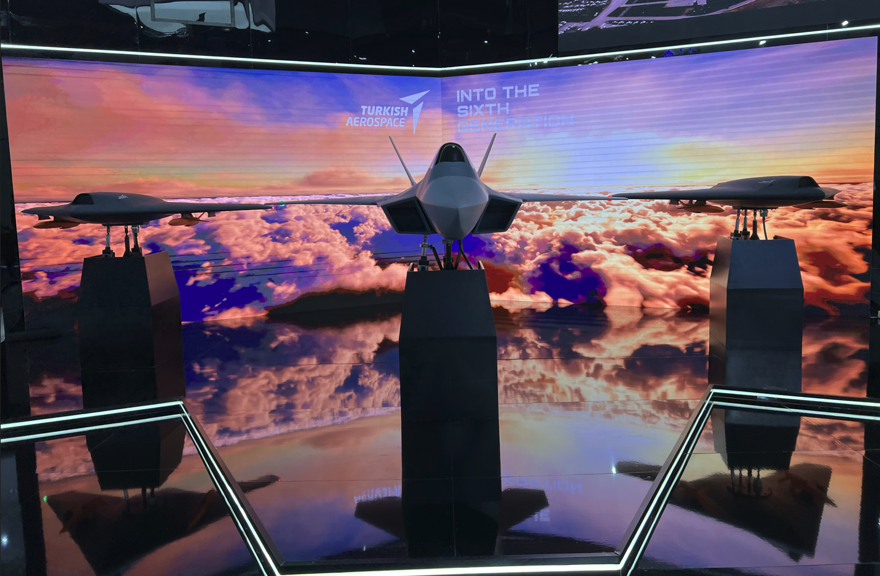 Milli Muharip Uçak KAAN dünya sahnesinde 