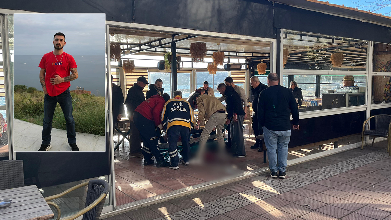 Sinop'ta kafede silahlı saldırı. 1 ölü