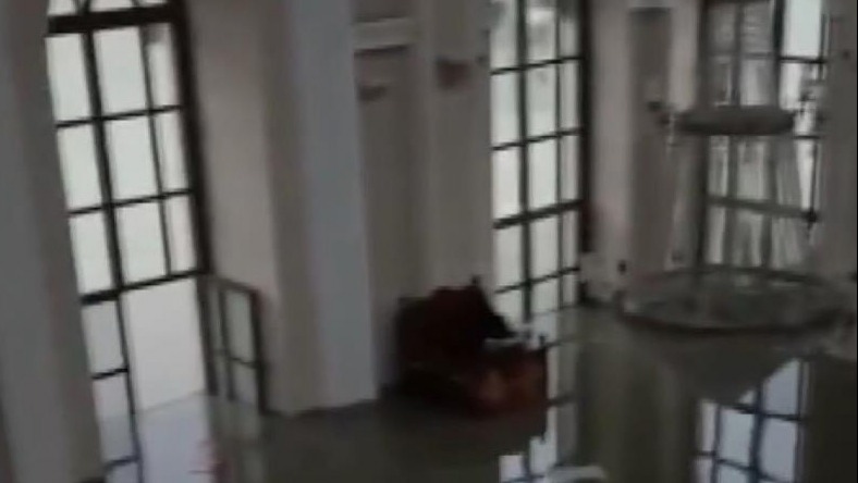 Kağıthane’de dere taştı; tarihi Sadabad Camii'ni su bastı