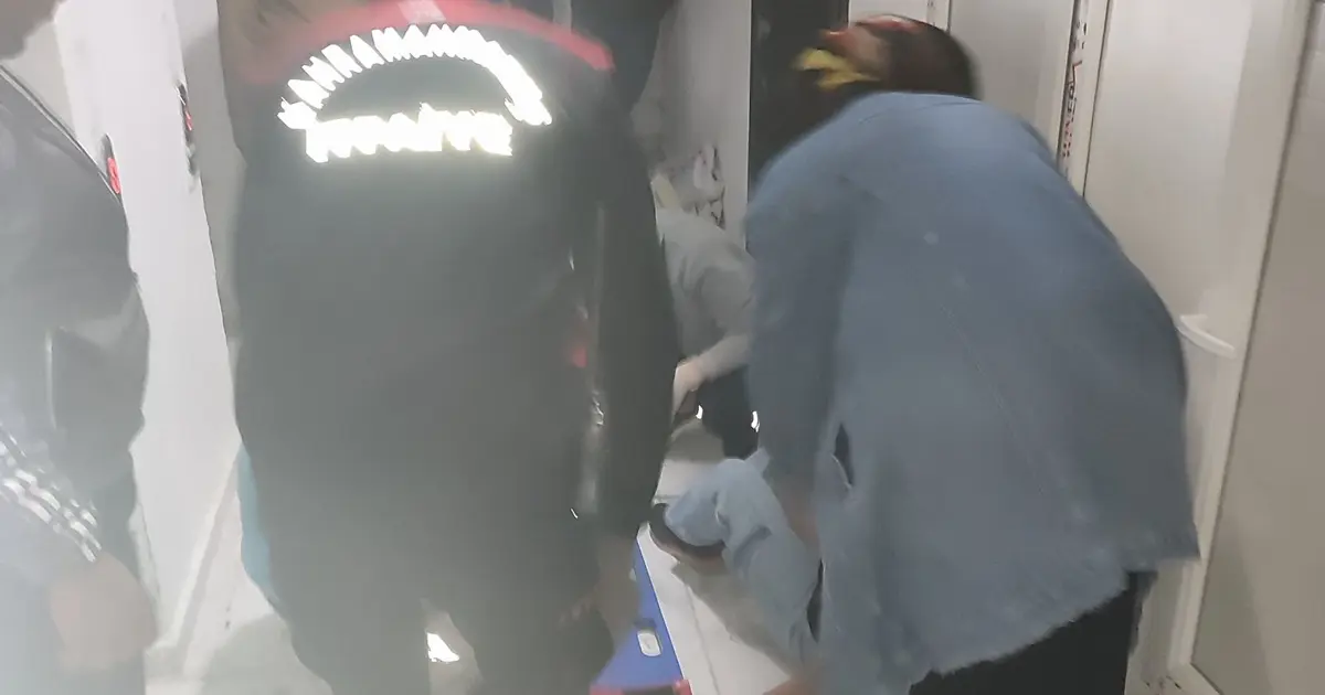 Kahramanmaraş’ta asansör 9 kat aşağı düştü: 5 yaralı