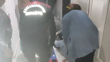 Kahramanmaraş’ta asansör 9 kat aşağı düştü: 5 yaralı