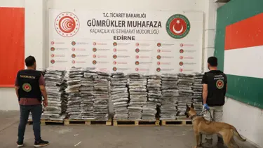 Kapıkule'de yakalandı, piyasa değeri 1 milyar lira