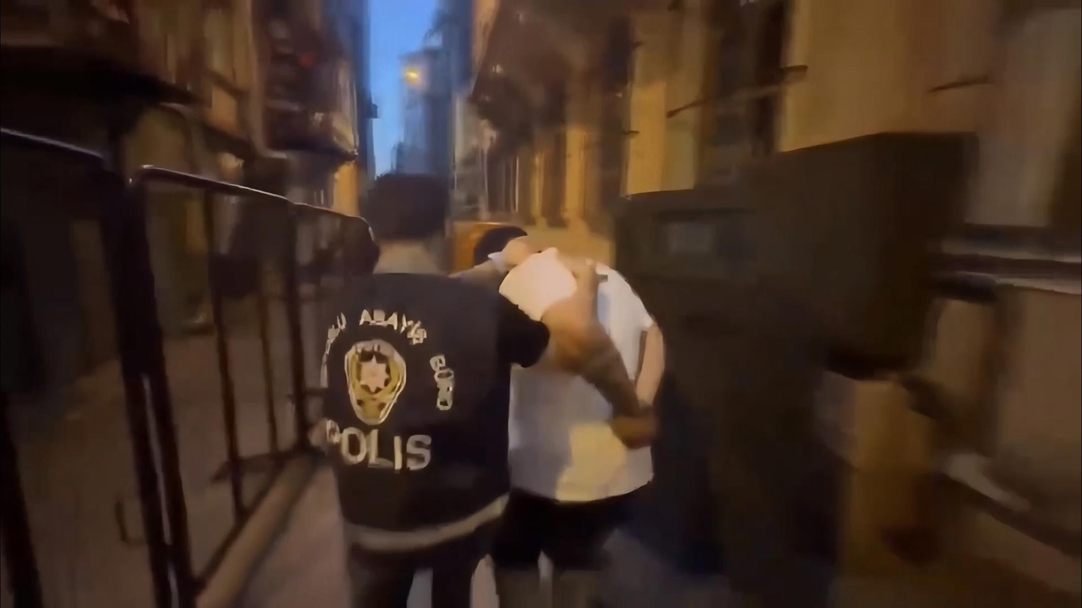 Karaköy'de markete silahla ateş açmıştı. 70 kamerayla adım adım izlendi, yakalandı